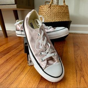 🚫SOLD🚫 Rose Gold Metallic Converse